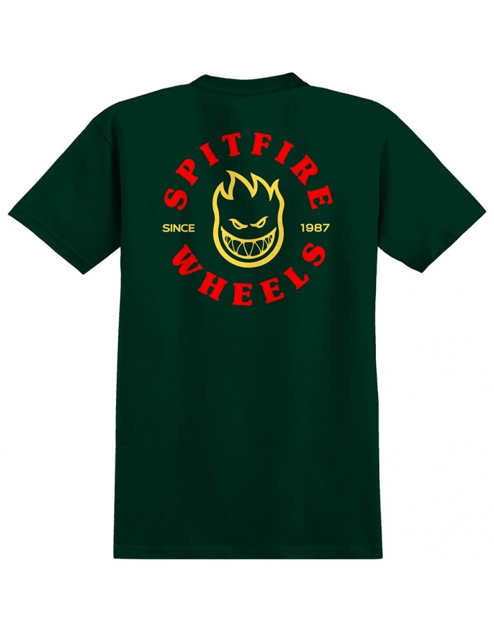 SPITFIRE - Bighead Classic - Vert - T-shirt (dos)