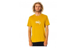 RIP CURL Klaxon Tee - Mustard - T-shirt face