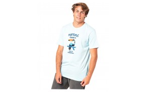 RIP CURL Destination Animals - Light Blue - T-shirt