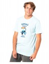 RIP CURL Destino Animales - Azul claro - Camiseta