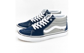 Skate shoes mid VANS Grosso Bleu