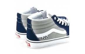 Skate shoes mid VANS Grosso Bleu Sidestripe