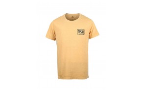 RIP CURL Native Glitch - Washed Yellow - T-shirt - front view