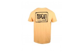 RIP CURL Native Glitch - Washed Yellow - T-shirt - back view