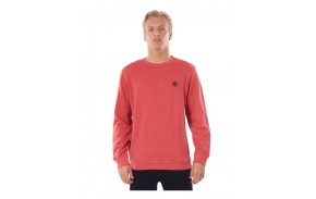 RIP CURL Original Surfers Crew - Washed Red - Crewneck - front