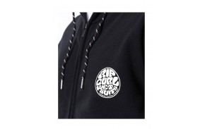 RIP CURL Original Weety Zip - Black - Hoodie - logo