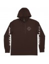 SALTY CREW Tippet Pocket Hood Tech - Black - Long sleeve T-shirt
