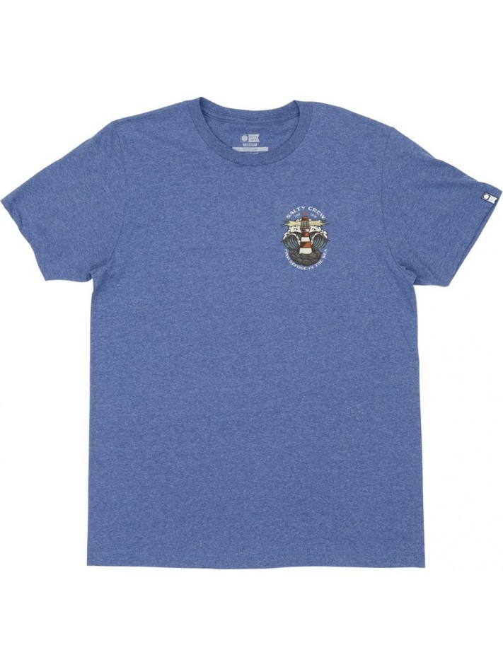 SALTY CREW Beacon Standard - Bleu - T-shirt