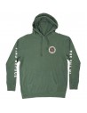 SALTY CREW Deep Reach Overdyed Fleece - Alpine Green - Sudadera con capucha