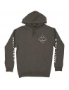 SALTY CREW Tippet Refuge Fleece - Charcoal heather - Sweat à capuche