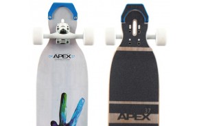 Original Apex 40" AV Rocker Concave- Complète Longboard