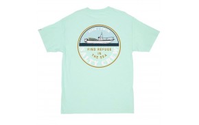 SALTY CREW Dawn Patrol Standard - Sea Foam - T-shirt (dos)