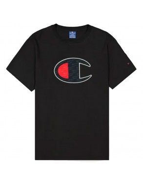 CHAMPION Rochester à logo C - Noir - T-shirt