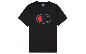 CHAMPION Rochester à logo C - Noir - T-shirt