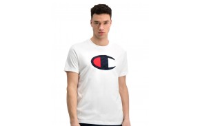 CHAMPION Rochester à logo C - Blanc - T-shirt