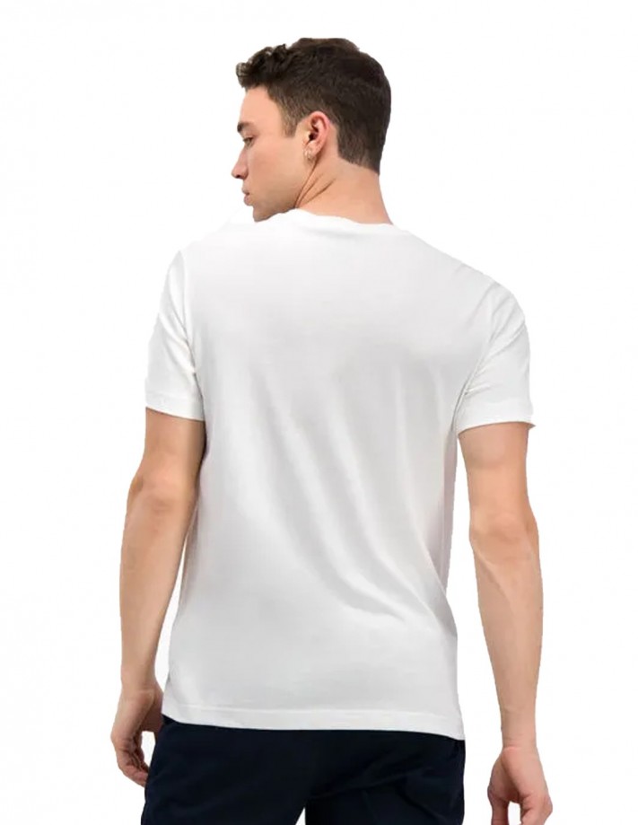 CHAMPION Rochester with C logo White T shirt