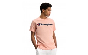 CHAMPION Rochester Logo - Rose - T-shirt