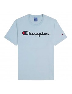 CHAMPION Rochester Logo - Bleu - T-shirt