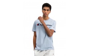 CHAMPION Rochester Logo - Bleu - T-shirt