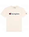 CHAMPION Rochester Logo - Off-White - T-Shirt