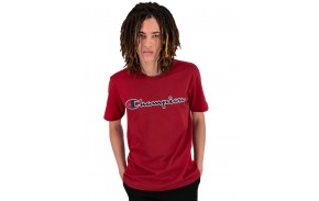 CHAMPION Rochester Logo - Bordeaux - T-shirt
