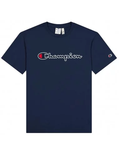 CHAMPION Rochester Logo - Bleu marine - T-shirt