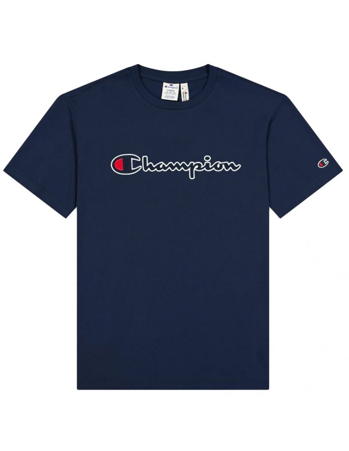 CHAMPION Rochester Logo - Bleu marine - T-shirt