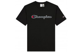 CHAMPION Rochester Logo - Noir - T-shirt