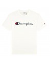 CHAMPION Rochester Logo - Weiß - T-Shirt