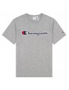 CHAMPION Rochester Logo - Gris - T-shirt