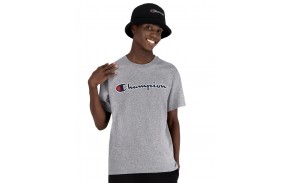 CHAMPION Rochester Logo - Gris - T-shirt