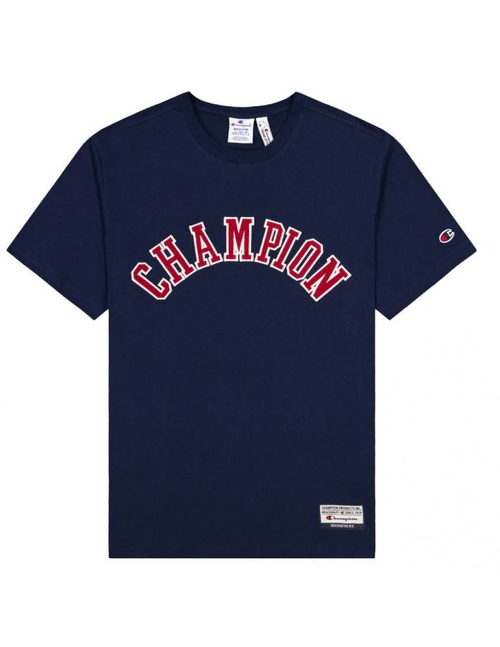 CHAMPION Rochester University - Bleu marine - T-shirt