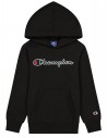CHAMPION Rochester Logo - Noir - Sweat à capuche enfants