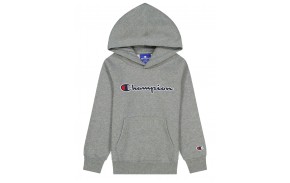 CHAMPION Rochester Logo - Gris - Sweat à capuche