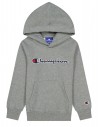 CHAMPION Rochester Logo - Grigio - Felpa con cappuccio