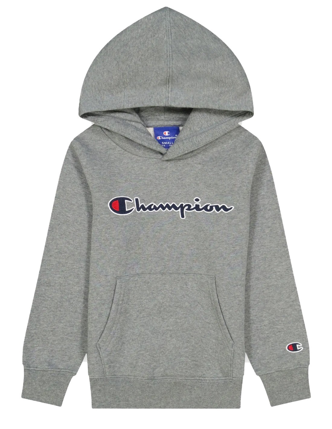 CHAMPION Rochester Logo Grey Hoodie