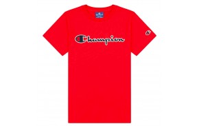 CHAMPION Rochester Logo - Rouge - T-shirt