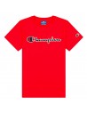 CHAMPION Rochester Logo - Red - T-shirt