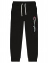 CHAMPION Rochester Logo Bambini - Nero - Pantaloni da jogging