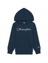 CHAMPION Rochester Logo - Navy - Felpa con cappuccio per bambini