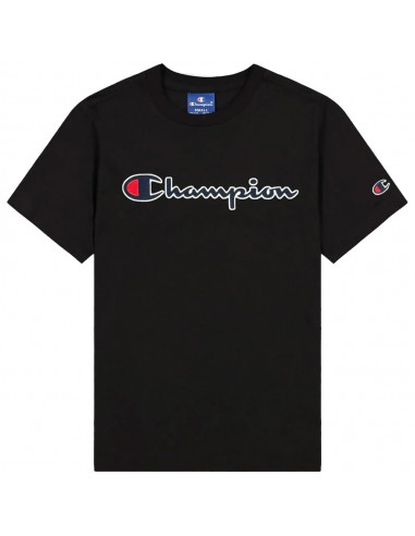 CHAMPION Rochester Logo - Noir - T-shirt enfant