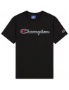 CHAMPION Rochester Logo - Nero - Maglietta per bambini