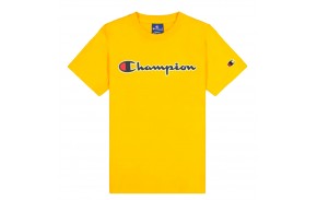 CHAMPION Rochester Logo - Jaune - T-shirt