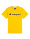 CHAMPION Rochester Logo - Amarillo - Camiseta
