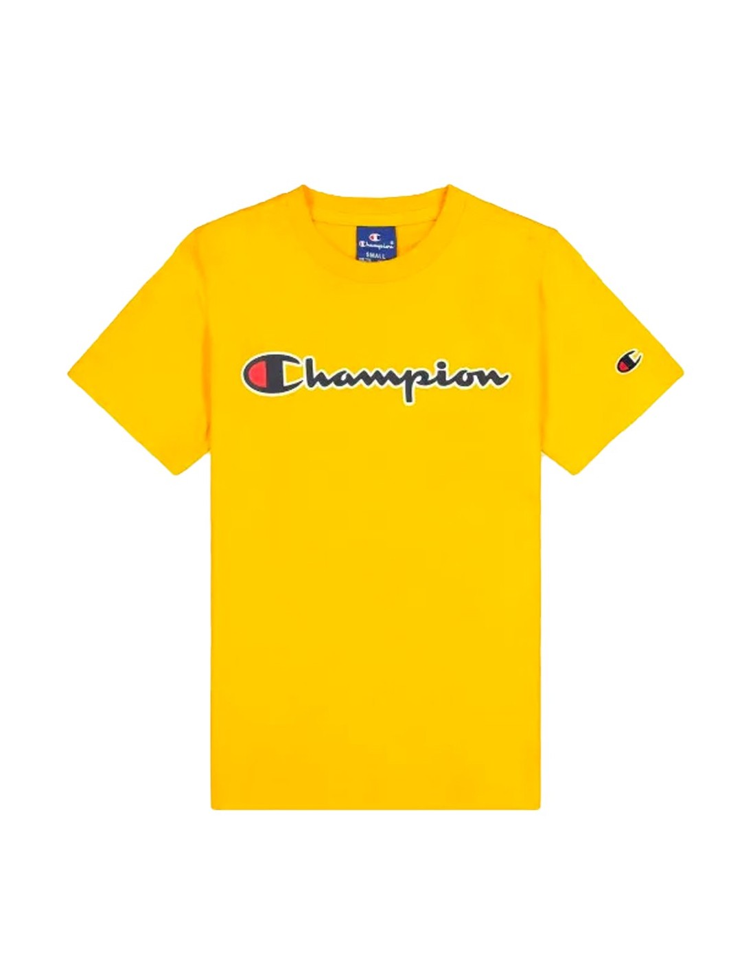 nødvendig sukker jern CHAMPION Rochester Logo - Yellow - T-shirt