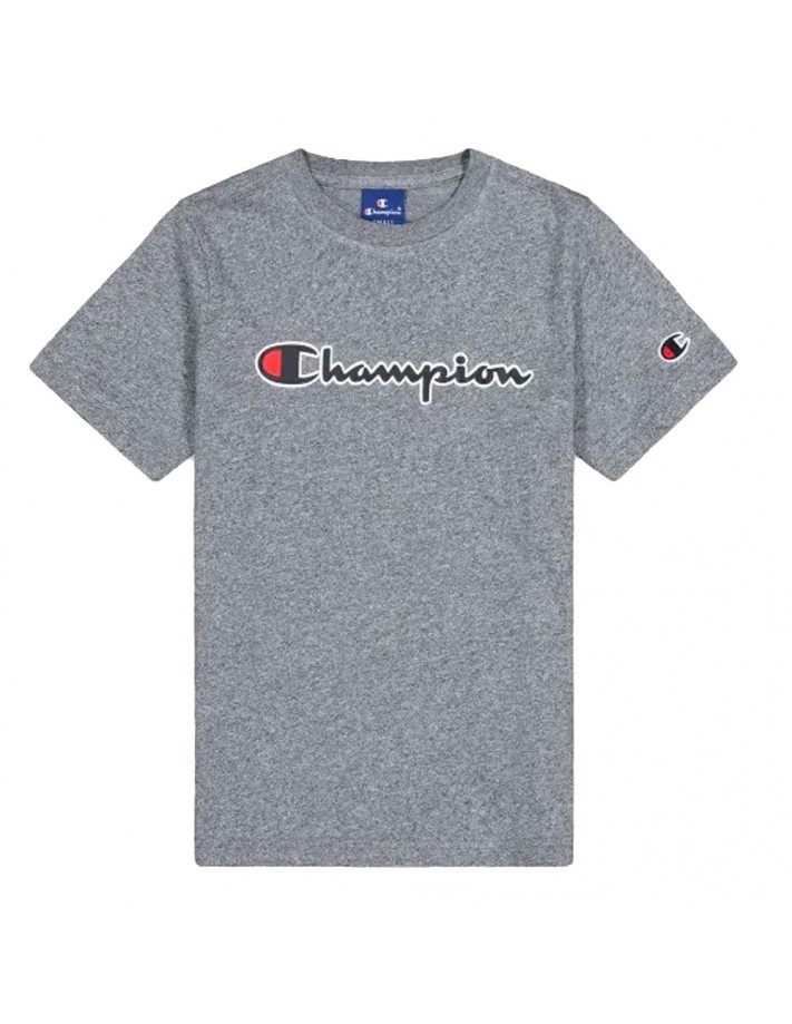 CHAMPION Rochester Logo - Gris - T-shirt enfants