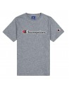 CHAMPION Rochester Logo - Grigio - Maglietta per bambini
