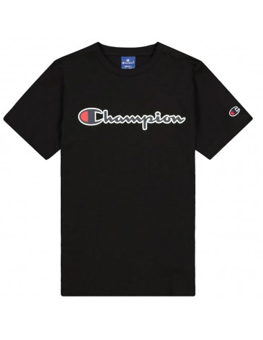CHAMPION Rochester Logo Chenille - Noir - T-shirt