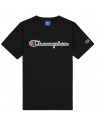 CHAMPION Rochester Logo Chenille - Negro - Camiseta