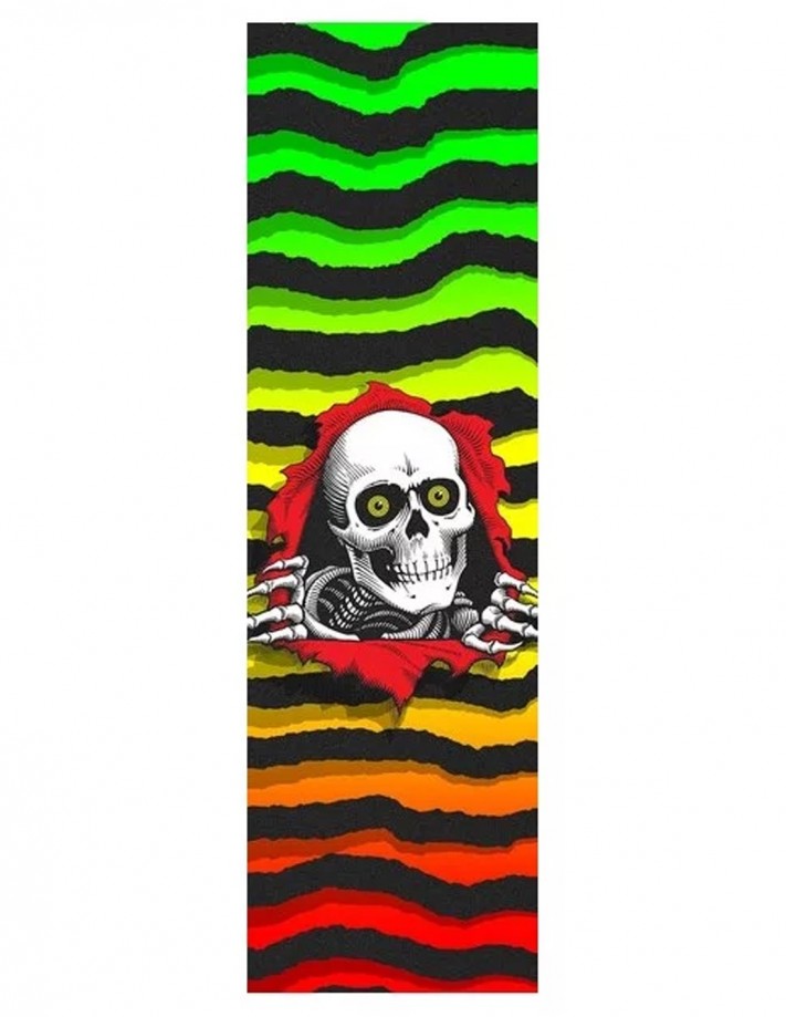 Grip de skate POWELL PERALTA Ripper Fade White